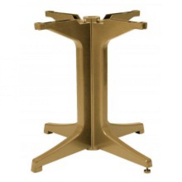 Restaurant Outdoor Table Bases Resin Pedestal Table Base 2000 4-Prong for Increased Stability